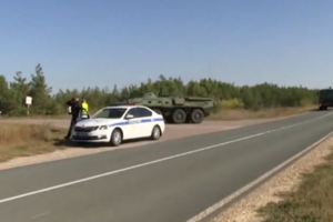 Защиту военных объектов от террористов отработали в регионе