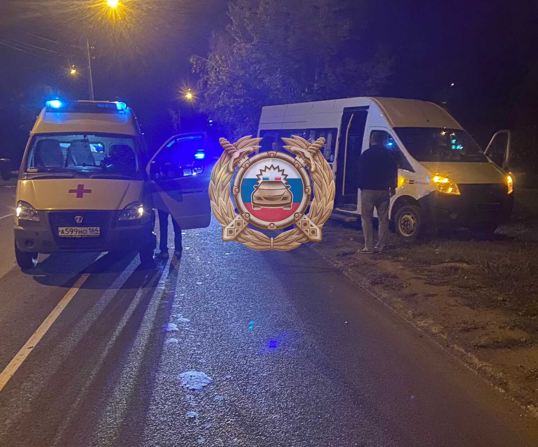 Автобус сбил велосипедиста на окраине Балаково