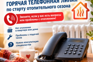 Заработала круглосуточная горячая линия по отоплению