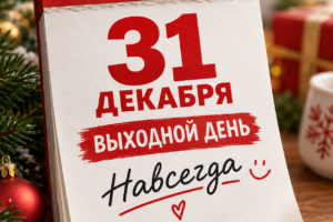 31 декабря могут сделать выходным навсегда